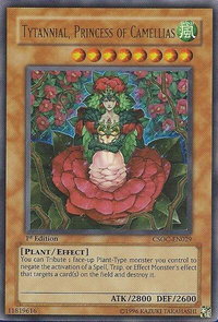 Tytannial, Princess of Camellias - Crossroads of Chaos (CSOC) #CSOC-EN029 - Ultra Rare YuGiOh Trading Card