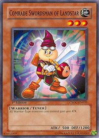 Comrade Swordsman of Landstar - Crossroads of Chaos (CSOC) #CSOC-EN033 - Common / Short Print YuGiOh Trading Card
