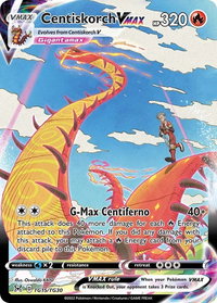 Centiskorch VMAX - SWSH11: Lost Origin Trainer Gallery (SWSH11: TG) #TG15/TG30 - Ultra Rare Pokémon Trading Card