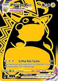 Pikachu VMAX (Secret) - SWSH11: Lost Origin Trainer Gallery (SWSH11: TG) #TG29/TG30 - Ultra Rare Pokémon Trading Card