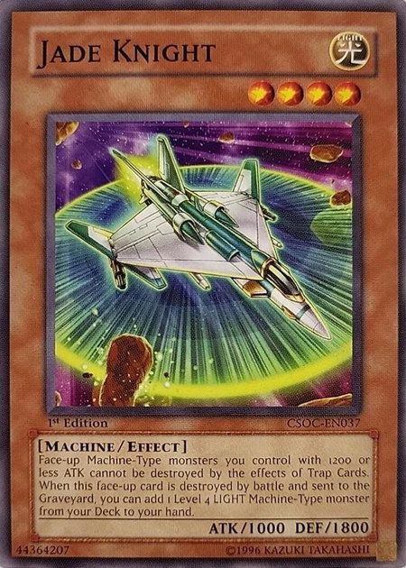 Jade Knight - Crossroads of Chaos YuGiOh trading card