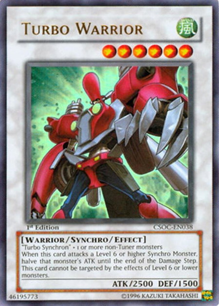 Turbo Warrior - Crossroads of Chaos YuGiOh trading card
