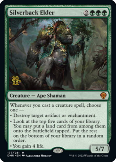Silverback Elder - Prerelease Cards Magic: The Gathering trading card