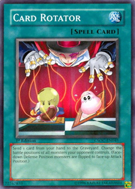 Card Rotator - Crossroads of Chaos YuGiOh trading card