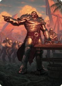 Karn, Living Legacy Art Card (1/81) - Art Series: Dominaria United (ASDMU) #1 - Special Magic: The Gathering Trading Card