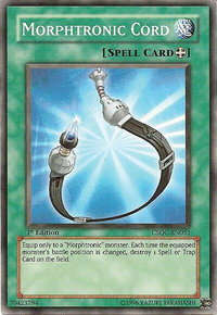 Morphtronic Cord - Crossroads of Chaos (CSOC) #CSOC-EN051 - Common / Short Print YuGiOh Trading Card
