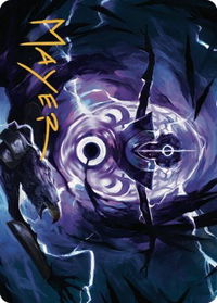 Rona's Vortex Art Card (Gold-Stamped Signature) - Art Series: Dominaria United (ASDMU) #16 - Special Magic: The Gathering Trading Card