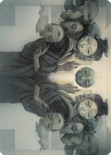 Vesuvan Duplimancy Art Card trading card from Art Series: Dominaria United Vesuvan Duplimancy Art Card - Art Series: Dominaria United Magic: The Gathering trading card