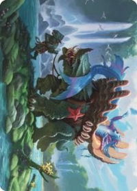 Vodalian Mindsinger Art Card - Art Series: Dominaria United (ASDMU) #21 - Special Magic: The Gathering Trading Card