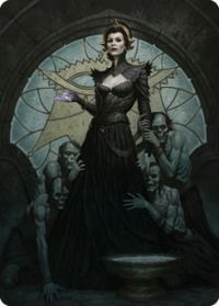Liliana of the Veil Art Card - Art Series: Dominaria United (ASDMU) #24 - Special Magic: The Gathering Trading Card