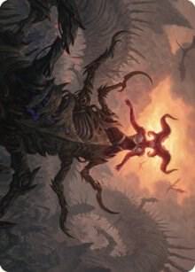 Sheoldred, the Apocalypse Art Card trading card from Art Series: Dominaria United Sheoldred, the Apocalypse Art Card - Art Series: Dominaria United Magic: The Gathering trading card