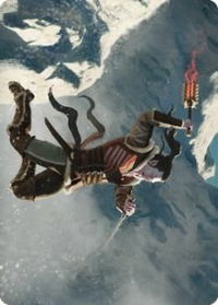 Balduvian Berserker Art Card - Art Series: Dominaria United (ASDMU) #28 - Special Magic: The Gathering Trading Card