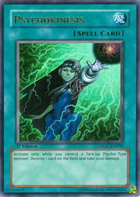 Psychokinesis - Crossroads of Chaos (CSOC) #CSOC-EN056 - Ultra Rare YuGiOh Trading Card
