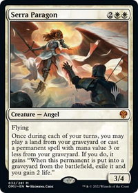 Serra Paragon - Promo Pack: Dominaria United (PPDMU) #32p - Mythic Magic: The Gathering Trading Card