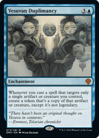 Vesuvan Duplimancy - Promo Pack: Dominaria United (PPDMU) #73p - Mythic Magic: The Gathering Trading Card