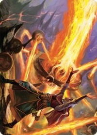 Ghitu Amplifier Art Card - Art Series: Dominaria United (ASDMU) #32 - Special Magic: The Gathering Trading Card