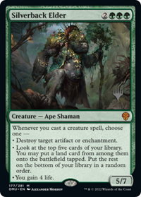 Silverback Elder - Promo Pack: Dominaria United (PPDMU) #177p - Mythic Magic: The Gathering Trading Card