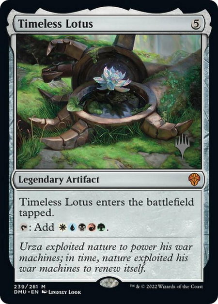 Timeless Lotus trading card from Promo Pack: Dominaria United Timeless Lotus - Promo Pack: Dominaria United Magic: The Gathering trading card
