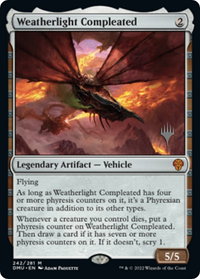 Weatherlight Compleated - Promo Pack: Dominaria United (PPDMU) #242p - Mythic Magic: The Gathering Trading Card