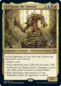 Sol'Kanar the Tainted - Promo Pack: Dominaria United (PPDMU) #219p - Mythic Magic: The Gathering Trading Card
