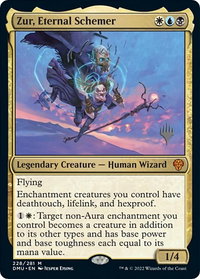 Zur, Eternal Schemer - Promo Pack: Dominaria United (PPDMU) #228p - Mythic Magic: The Gathering Trading Card