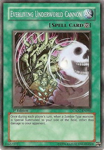 Everliving Underworld Cannon - Crossroads of Chaos (CSOC) #CSOC-EN060 - Common / Short Print YuGiOh Trading Card