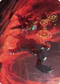 Twinferno Art Card - Art Series: Dominaria United (ASDMU) #39 - Special Magic: The Gathering Trading Card