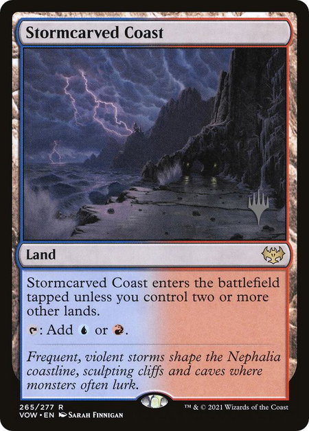 Stormcarved Coast - Promo Pack: Dominaria United Magic: The Gathering trading card