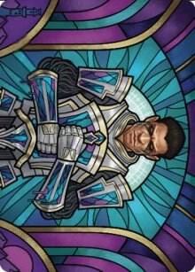 Aron, Benalia's Ruin Art Card trading card from Art Series: Dominaria United Aron, Benalia's Ruin Art Card - Art Series: Dominaria United Magic: The Gathering trading card