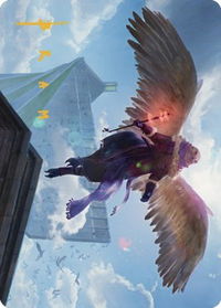 Balmor, Battlemage Captain Art Card (44/81) (Gold-Stamped Signature) - Art Series: Dominaria United (ASDMU) #44 - Special Magic: The Gathering Trading Card