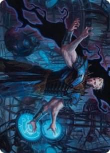 Ertai Resurrected Art Card trading card from Art Series: Dominaria United Ertai Resurrected Art Card - Art Series: Dominaria United Magic: The Gathering trading card