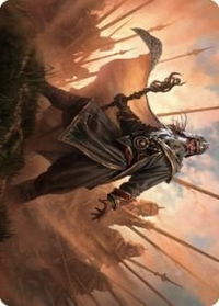 Hazezon, Shaper of Sand Art Card - Art Series: Dominaria United (ASDMU) #46 - Special Magic: The Gathering Trading Card