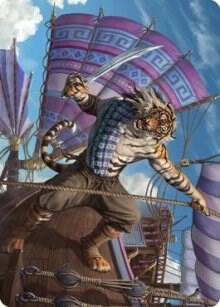 Jedit Ojanen, Mercenary Art Card trading card from Art Series: Dominaria United Jedit Ojanen, Mercenary Art Card - Art Series: Dominaria United Magic: The Gathering trading card