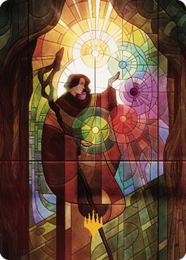 Jodah, the Unifier Art Card (Gold-Stamped Signature) trading card from Art Series: Dominaria United Jodah, the Unifier Art Card (Gold-Stamped Signature) - Art Series: Dominaria United Magic: The Gathering trading card