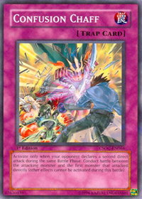 Confusion Chaff - Crossroads of Chaos (CSOC) #CSOC-EN064 - Common / Short Print YuGiOh Trading Card