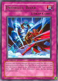 Prideful Roar - Crossroads of Chaos (CSOC) #CSOC-EN067 - Rare YuGiOh Trading Card