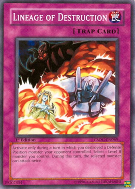 Lineage of Destruction - Crossroads of Chaos YuGiOh trading card