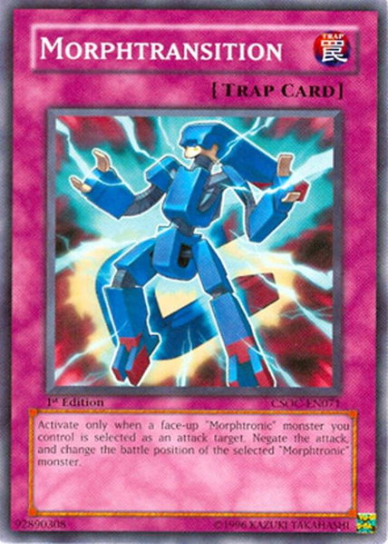 Morphtransition trading card from Crossroads of Chaos Morphtransition - Crossroads of Chaos YuGiOh trading card