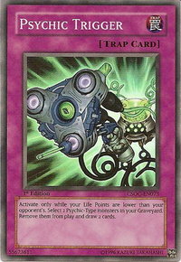 Psychic Trigger - Crossroads of Chaos (CSOC) #CSOC-EN073 - Super Rare YuGiOh Trading Card