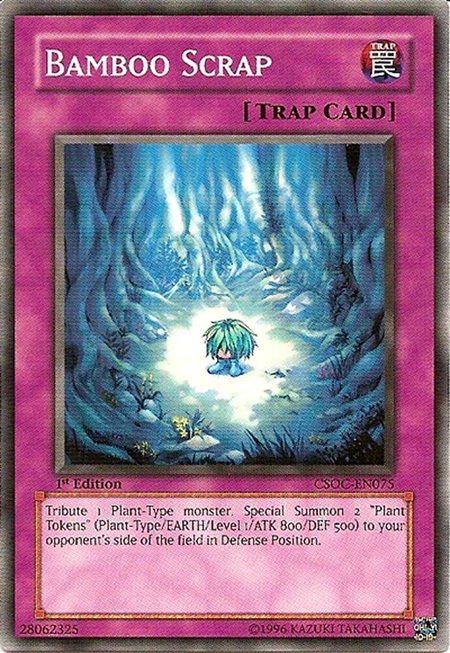 Bamboo Scrap - Crossroads of Chaos YuGiOh trading card