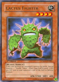 Cactus Fighter - Crossroads of Chaos (CSOC) #CSOC-EN082 - Rare YuGiOh Trading Card