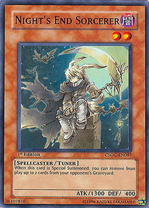 Night's End Sorcerer - Crossroads of Chaos (CSOC) #CSOC-EN087 - Super Rare YuGiOh Trading Card