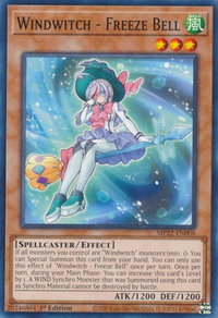 Windwitch - Freeze Bell - 2022 Tin of the Pharaoh's Gods (MP22) #MP22-EN008 - Common / Short Print YuGiOh Trading Card