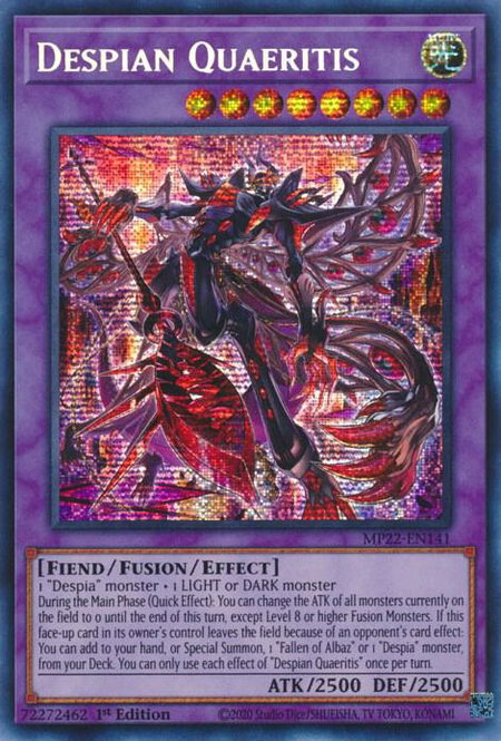 Despian Quaeritis - 2022 Tin of the Pharaoh's Gods YuGiOh trading card