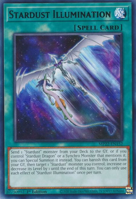 Stardust Illumination - 2022 Tin of the Pharaoh's Gods YuGiOh trading card