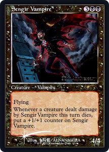 Sengir Vampire (Retro Frame) - 30th Anniversary Promos (30A-P) #3★ - Promo Magic: The Gathering Trading Card