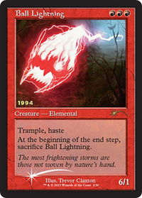 Ball Lightning - 30th Anniversary Promos (30A-P) #2 - Promo Magic: The Gathering Trading Card
