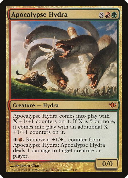 Apocalypse Hydra - Conflux Magic: The Gathering trading card
