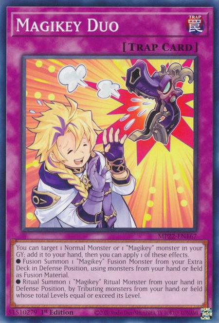 Magikey Duo - 2022 Tin of the Pharaoh's Gods YuGiOh trading card
