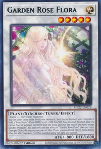 Garden Rose Flora - 2022 Tin of the Pharaoh's Gods (MP22) #MP22-EN078 - Rare YuGiOh Trading Card